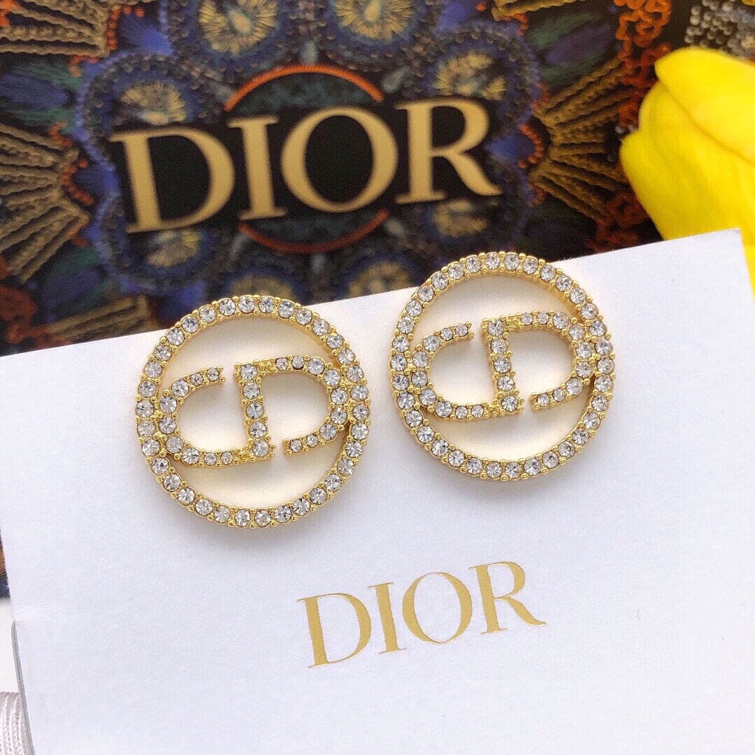 Dior 30 Montaigne 18K Gold Earrings