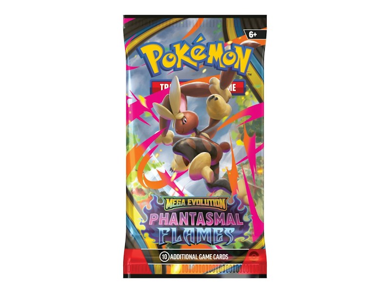 2025 Pok¨¦mon Mega Evolution Phantasmal Flames Mega Lopunny Booster Pack
