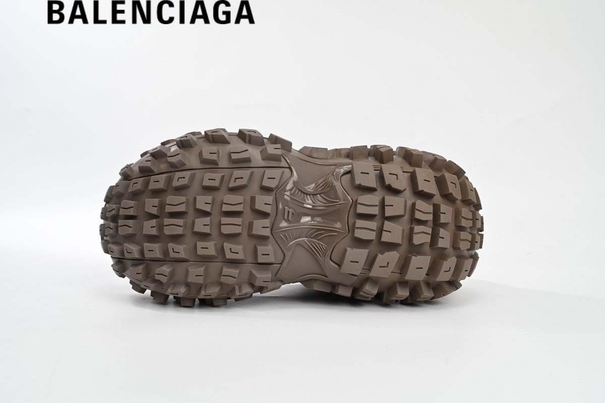 Balenciaga Brown Defender men's shoes women sneakers