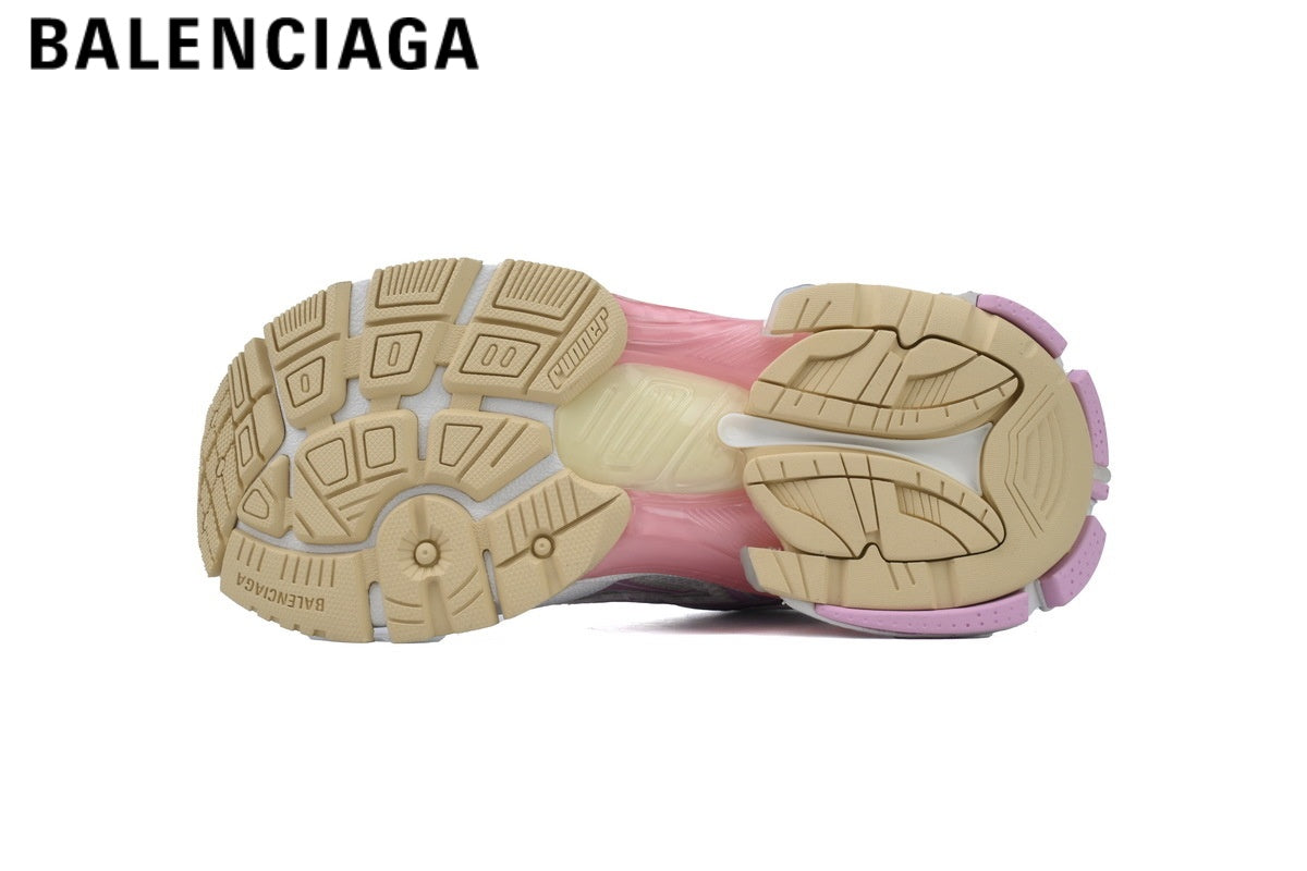 Balenciaga Runner men's shoes women sneakers ¡ª White / Pink