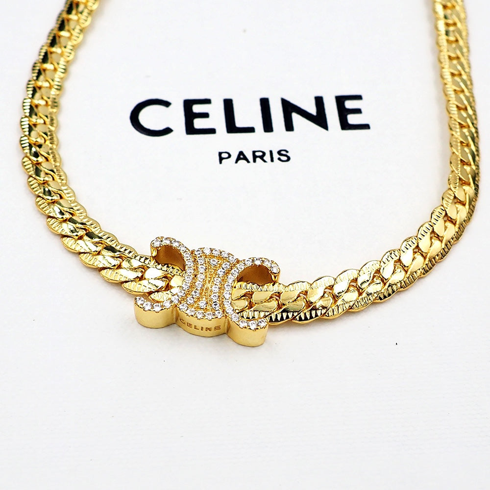 Celine Diamonds 18K Gold Necklace
