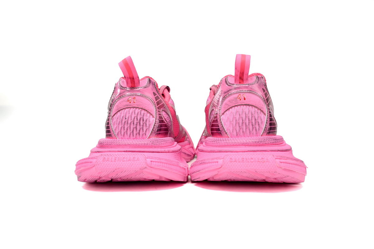 Balenciaga 3XL  men's shoes Track Sneaker ¨C Low-Top Chunky Sole balenciaga runners pink