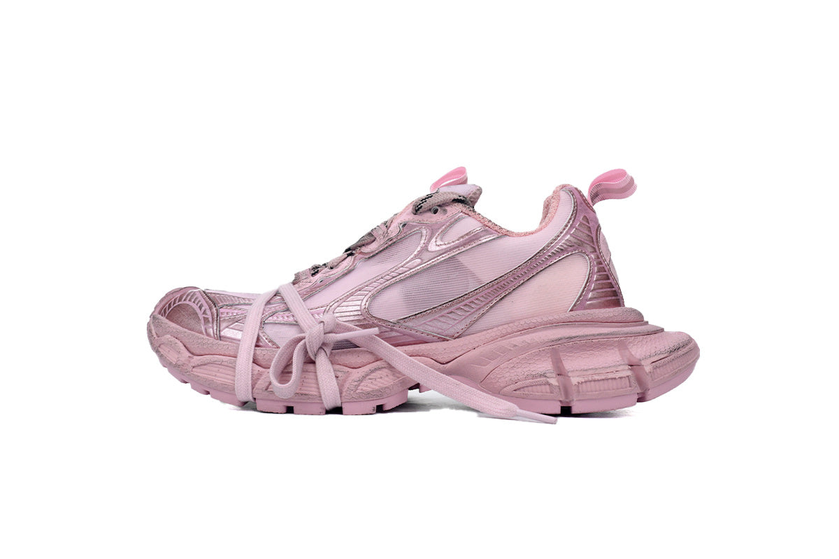 Balenciaga 3XL men's shoes Track Sneaker ¨C Low-Top Chunky Sole  balenciaga runners pink