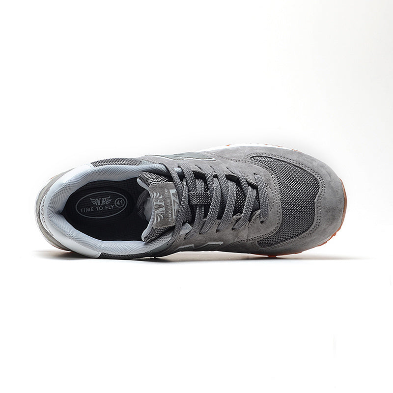 New Balance 574 Women's & Men's Grey Retro Gum Sole Sneakers
