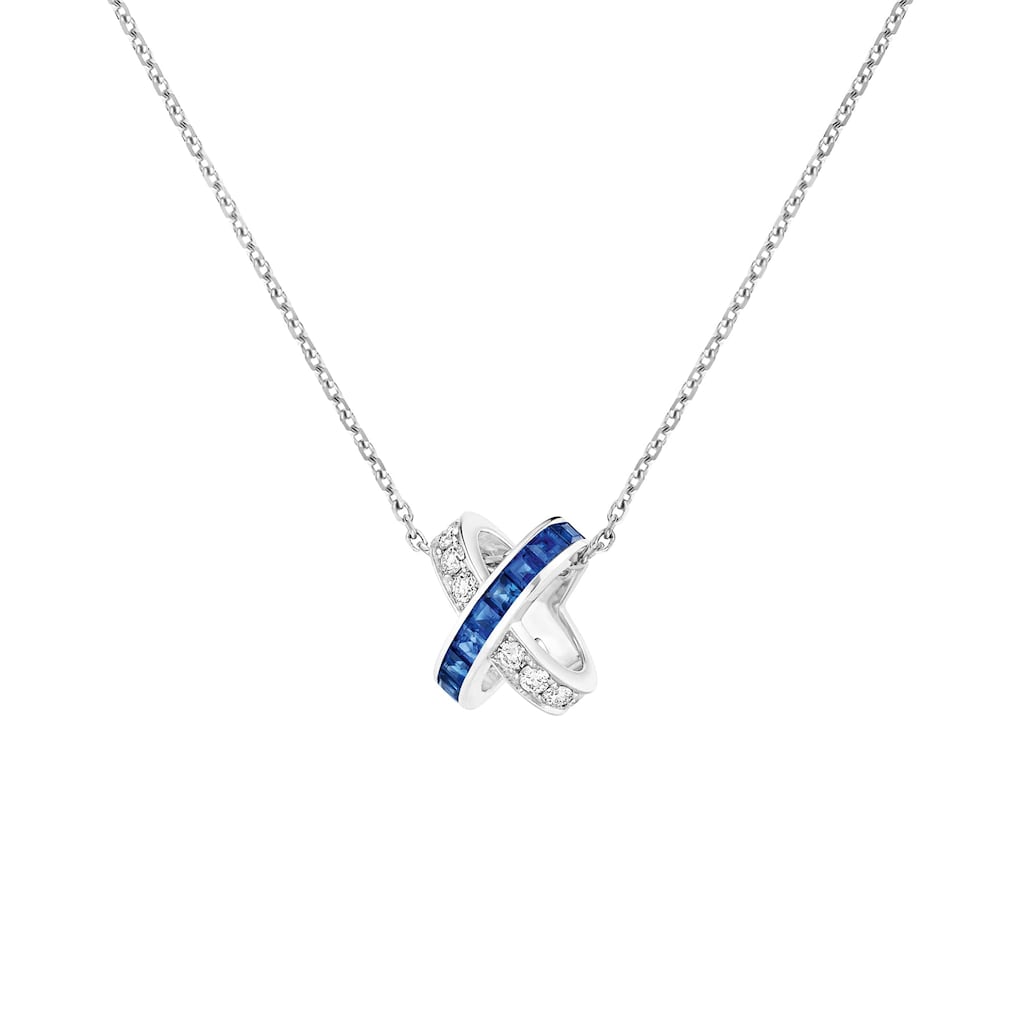 Jeux De Liens Pendant 18K Gold Necklace