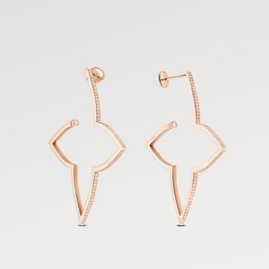 Louis Vuitton Debuts Blossom 18K Gold Earrings