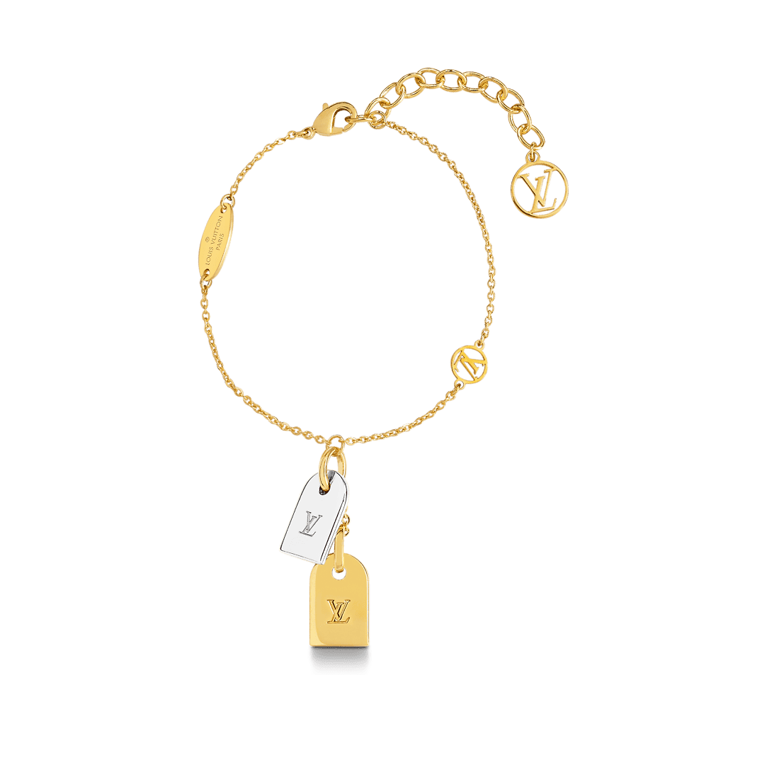 Louis Vuitton Nanogram 18K Gold Bracelet