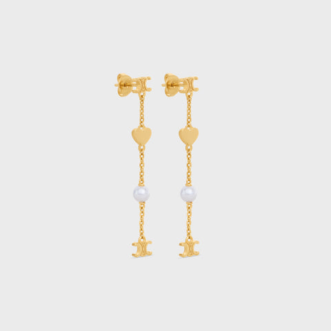 Celine 18K Gold Earrings