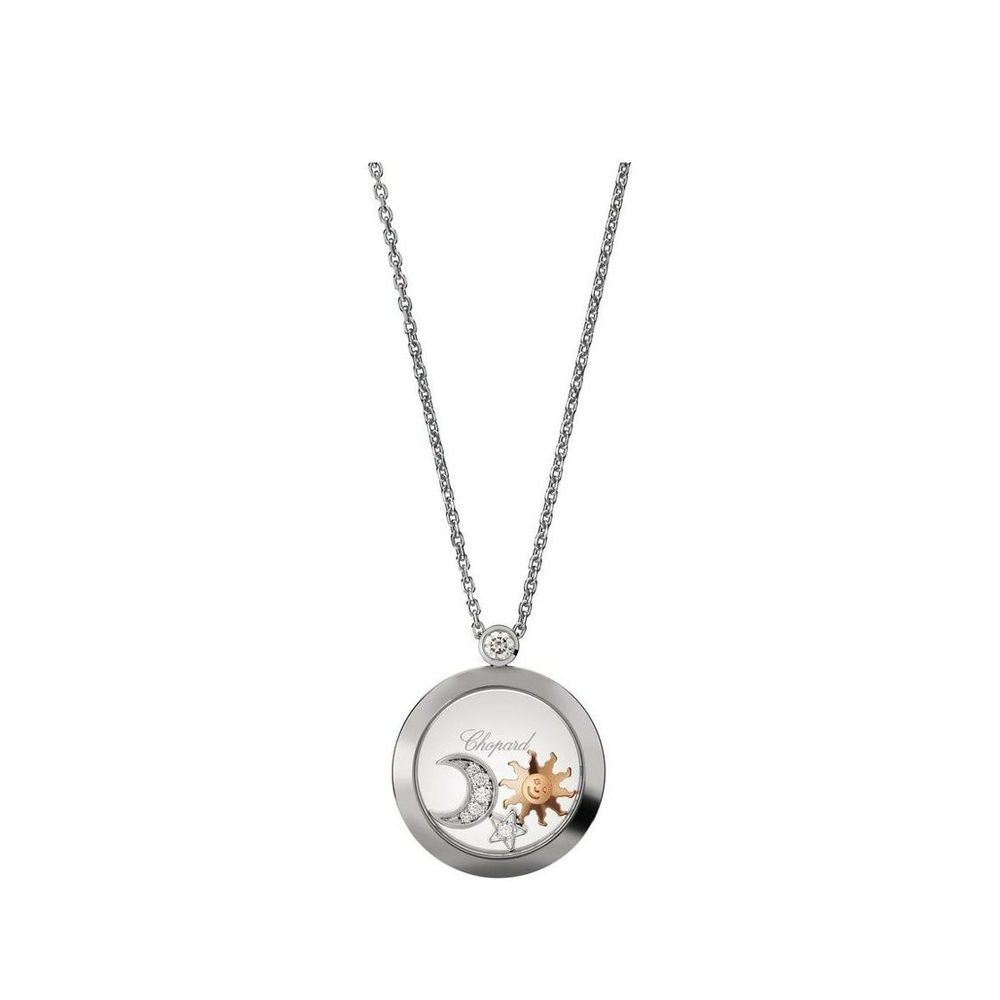 Happy Diamonds Pendant 18K Gold Necklace