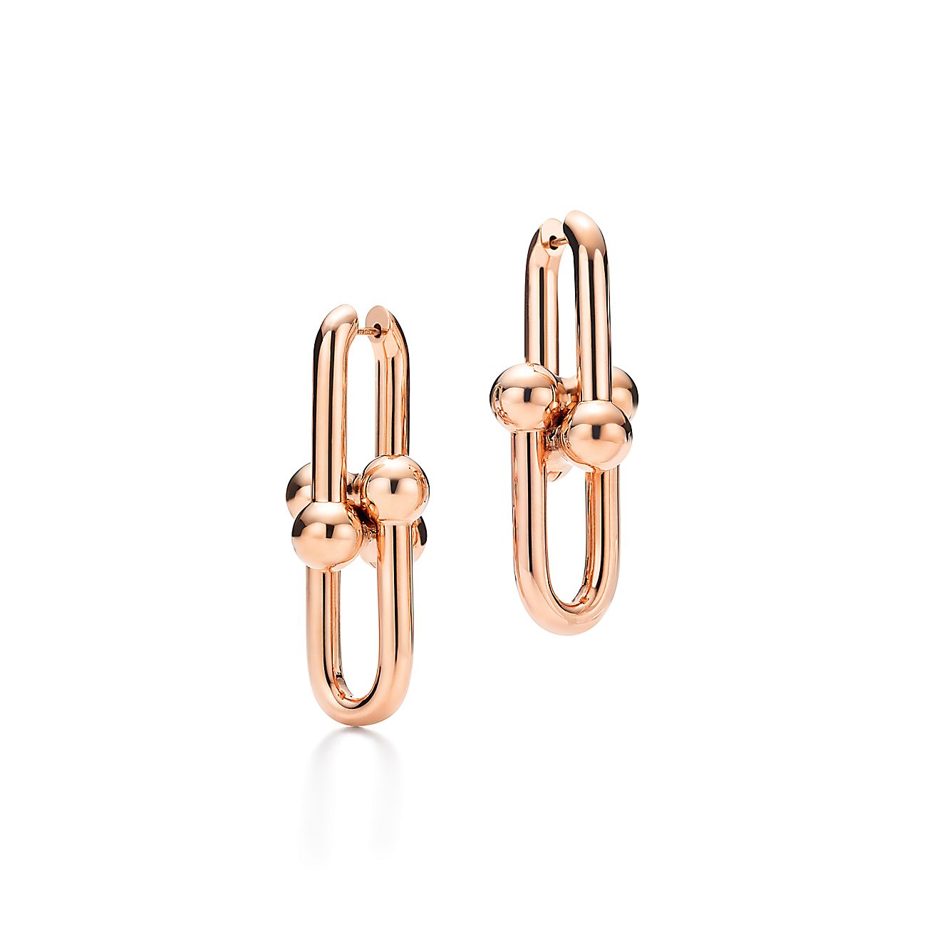 Tiffany HardWear Extra Large Link 18K Gold Earrings