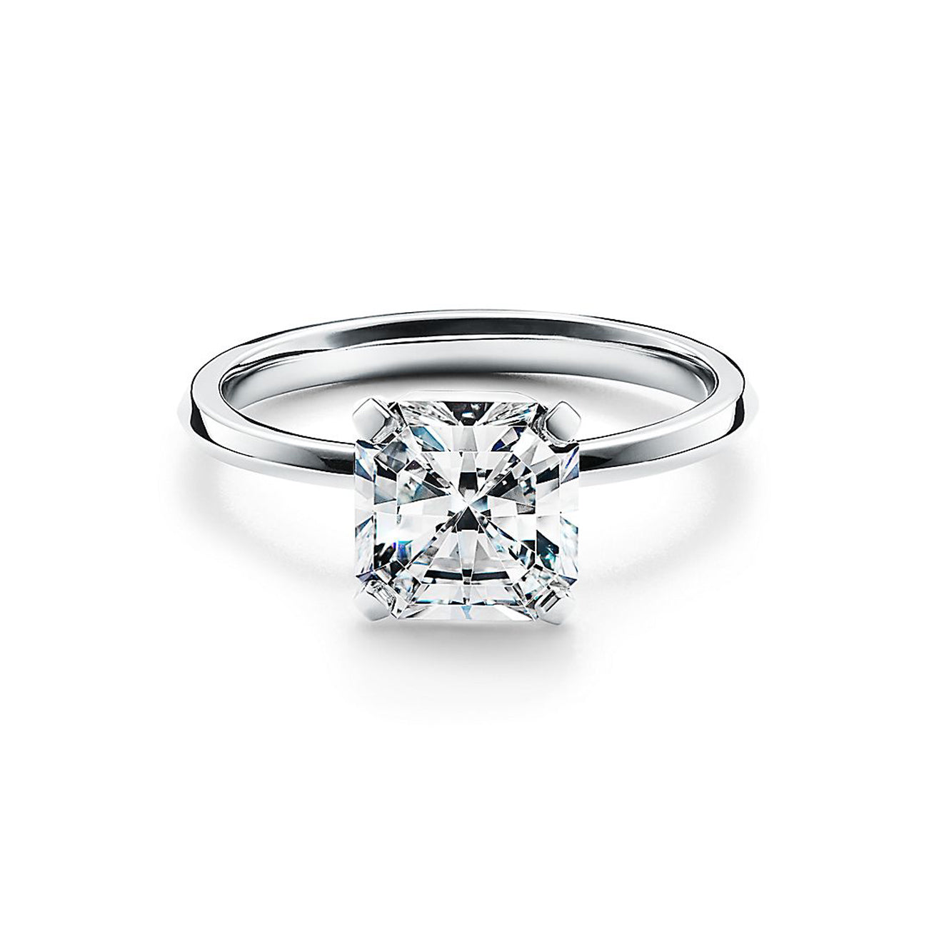 Tiffany True Engagement 18K Gold Ring
