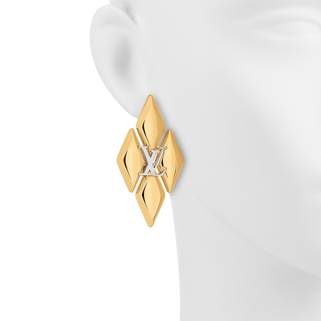 Louis Vuitton GO-14 18K Gold Earrings