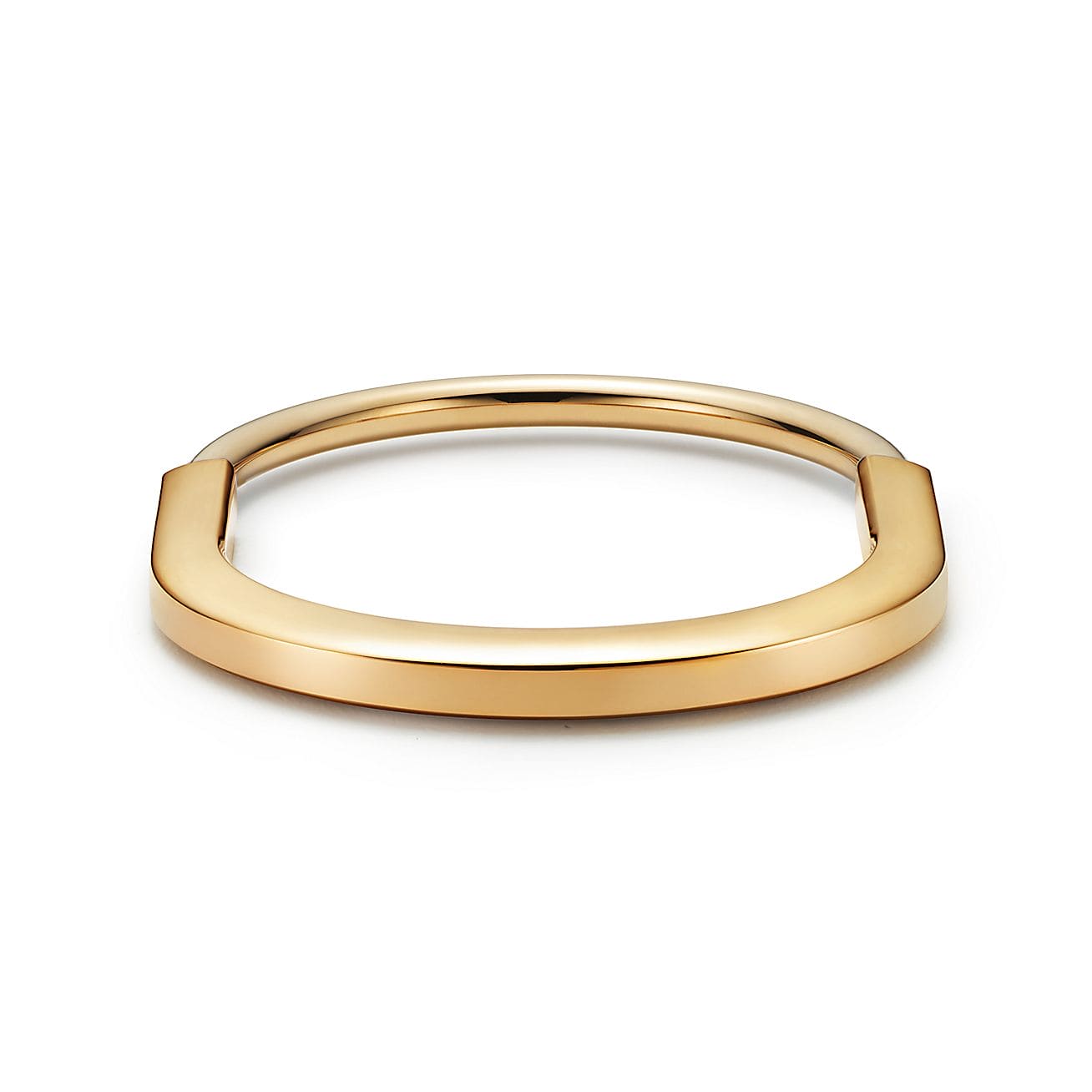 Tiffany Lock Bangle 18K Gold Bracelet