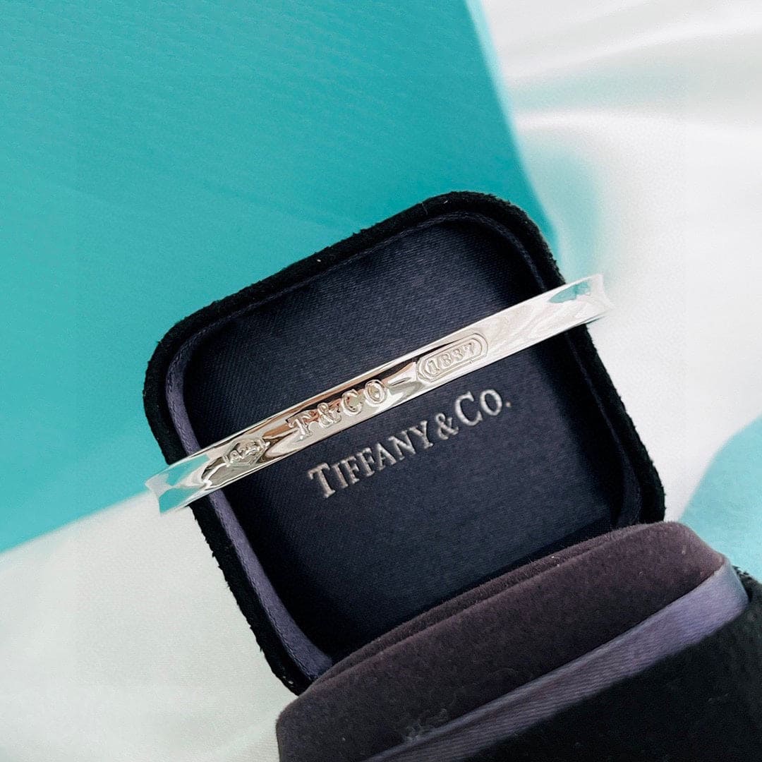 Tiffany 1837 Cuff 18K Gold Bracelet