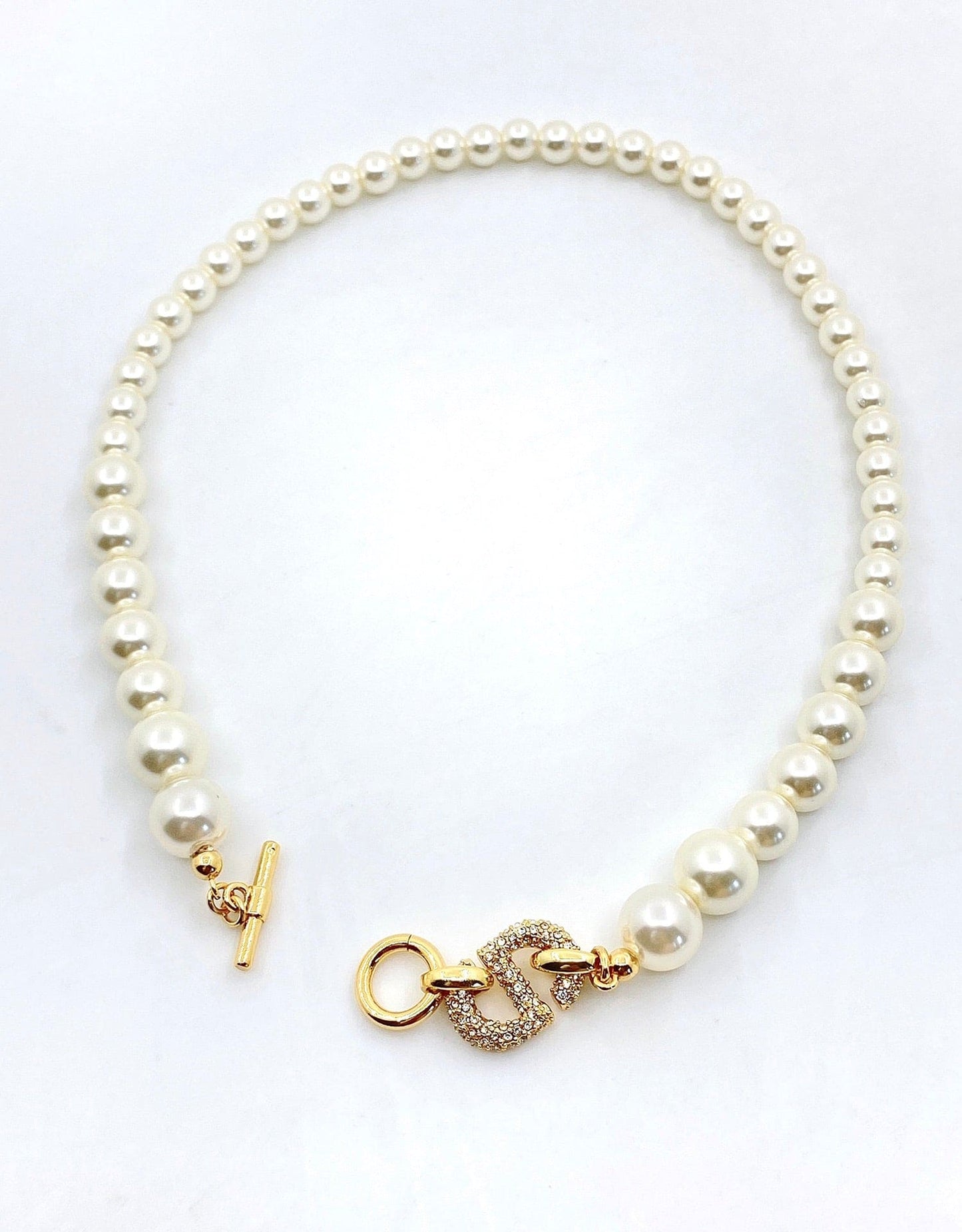 Dior Pearl 18K Gold Necklace