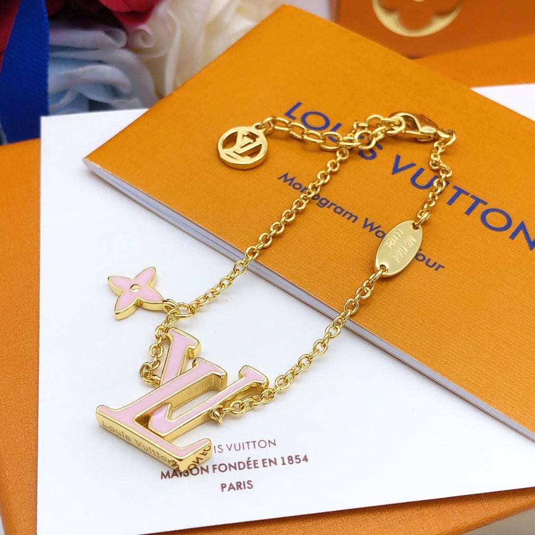 Louis Vuitton Iconic Enamel 18K Gold Bracelet