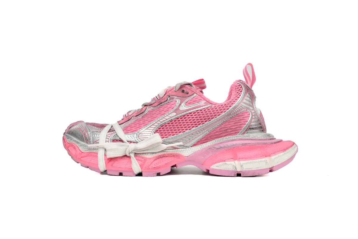 Balenciaga 3XL men's shoes Track Sneaker ¨C Low-Top Chunky Sole balenciaga runners pink