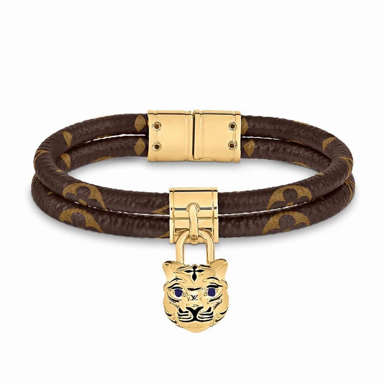 Louis Vuitton Precious Tiger 18K Gold Bracelet