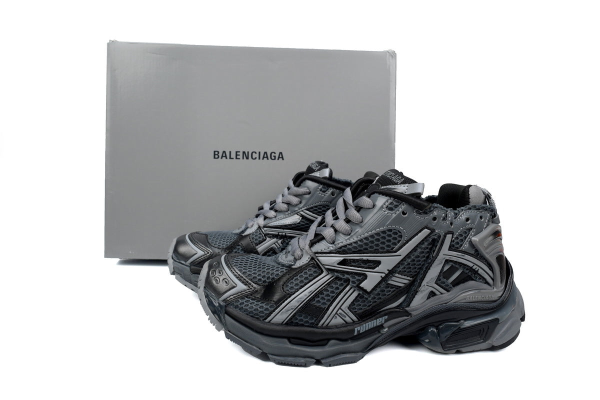 Balenciaga men's shoes Track  Runner Sneaker ¨C Distressed Low-Top balenciaga runners black