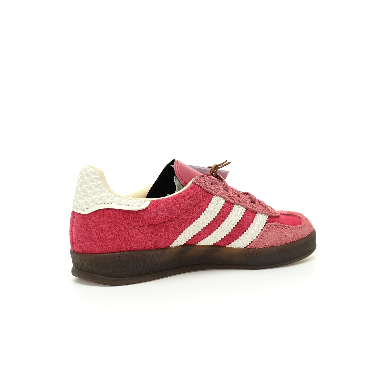Adidas Originals Gazelle Indoor ¨C Red / Pink / White Dark Gum Suede Low-Top Sneakers