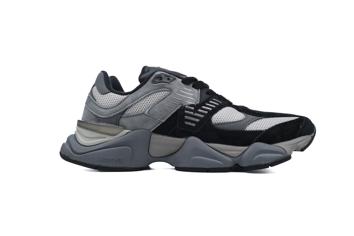 New Balance 9060 Women's & Men's Chunky Retro Sneakers - Black & Grey