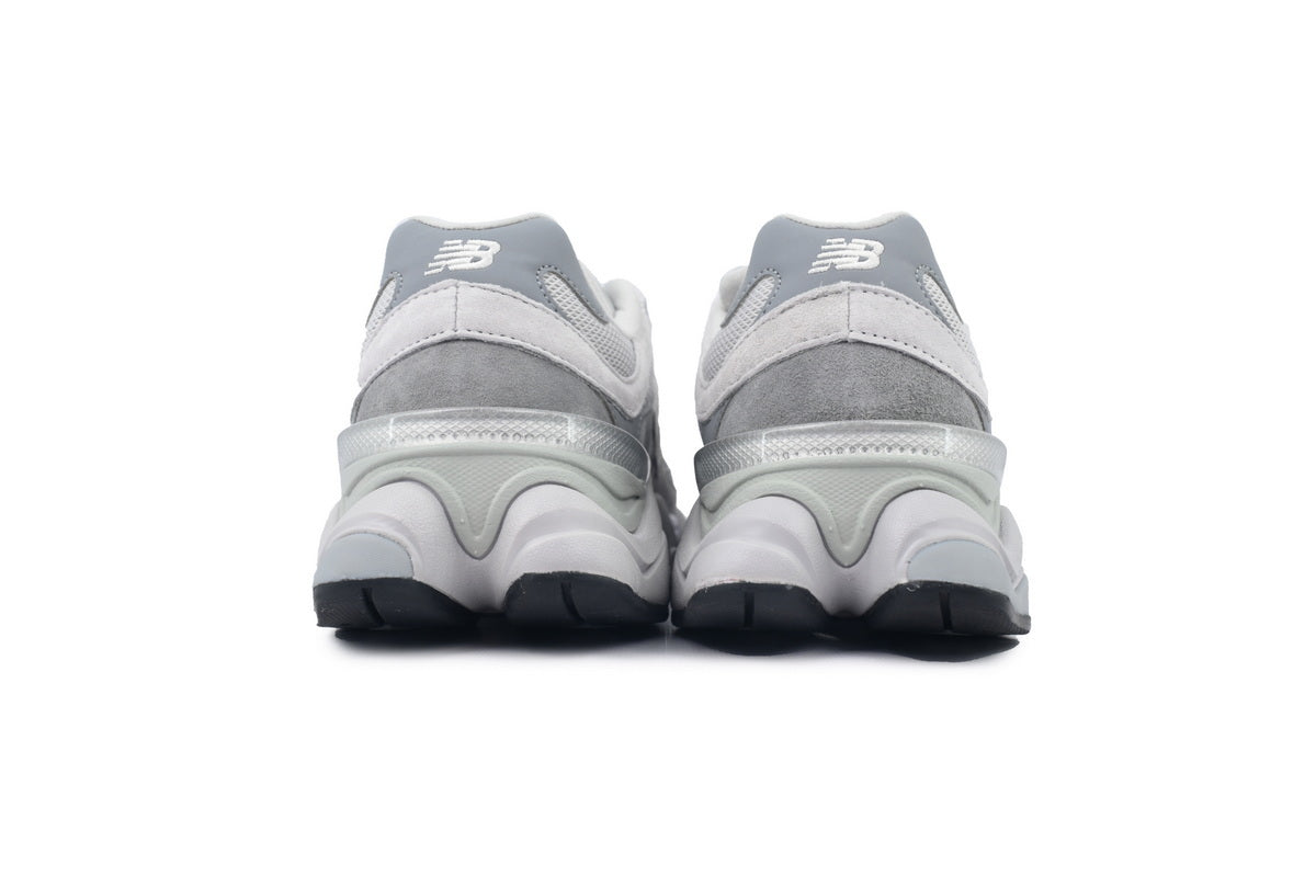 New Balance 9060 Women's & Men's Light Grey & Lilac Chunky Retro Sneakers