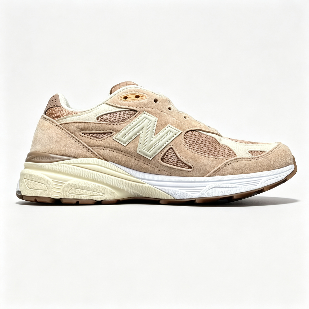 New Balance 990v3 Sepia Stone Made in USA Women's & Men's Beige Retro Sneakers