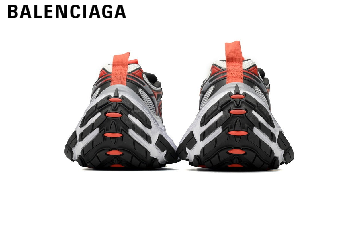 Balenciaga Cargo men's shoes  women sneakers ¡ª White / Black / Red