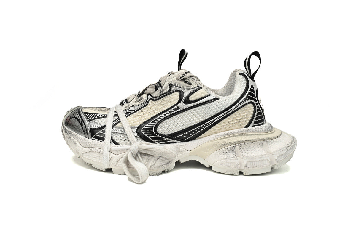 Balenciaga 3XL  men's shoes Track Sneaker ¨C Low-Top Chunky Sole  balenciaga runners  White