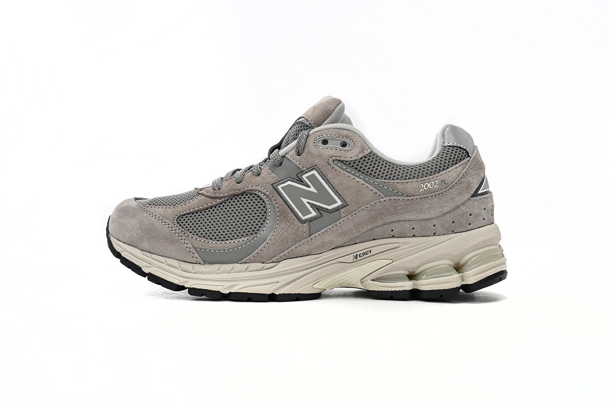 New Balance 2002R Women's & Men's Grey & Cream Retro Lifestyle Sneakers