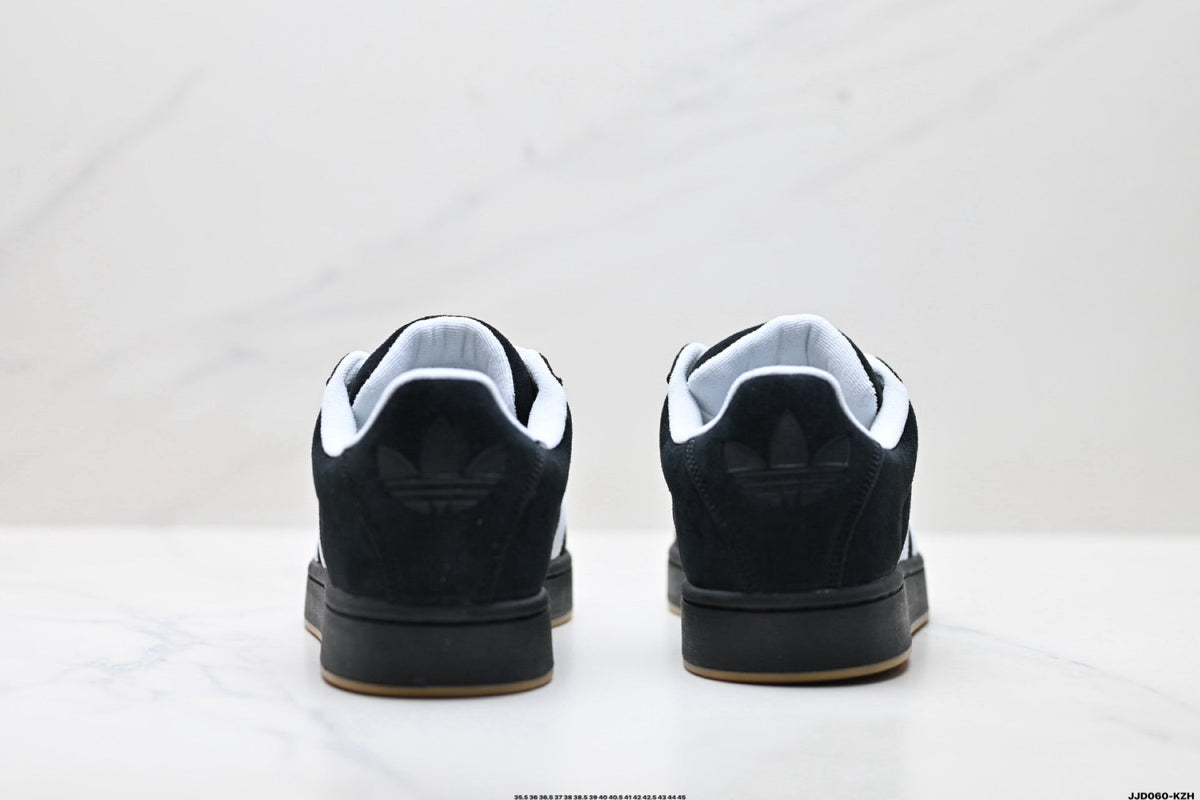 adidas Originals Superstar ¡ª Black Suede & White | Gum Shell Toe