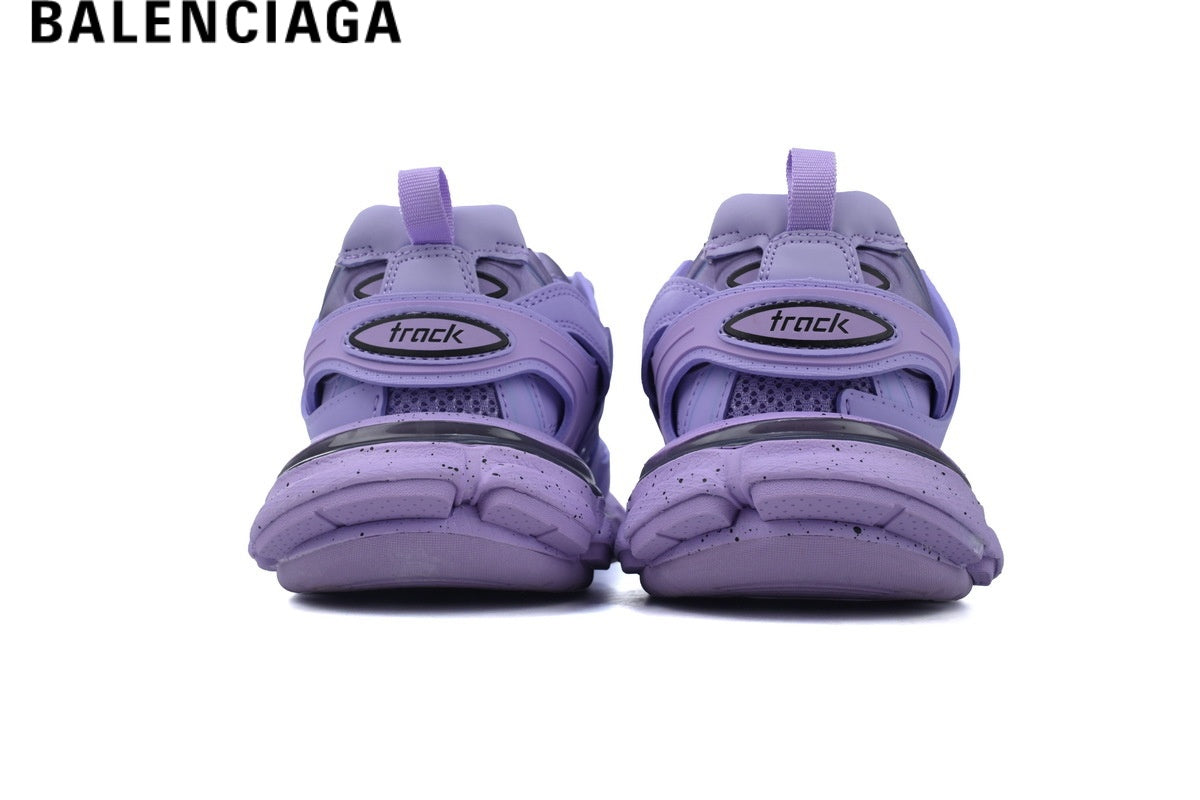 Balenciaga Track men's shoes  women sneakers - Light Purple