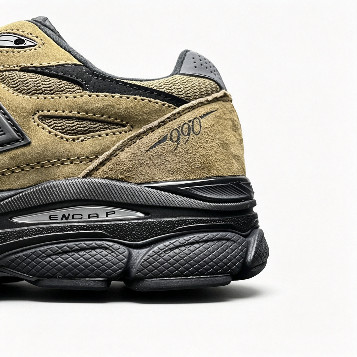 JJJJound x New Balance 990v6 Sneakers ¡ª¡¾Tan?Black¡¿