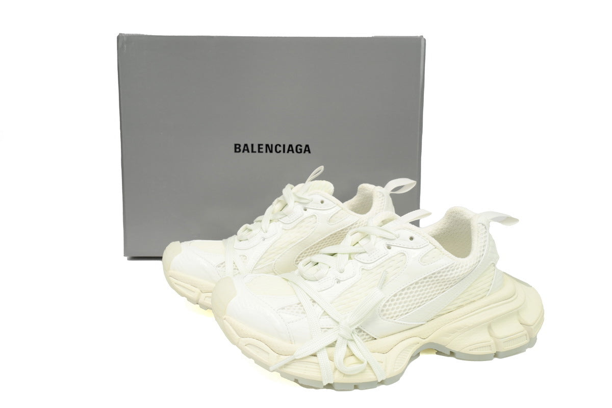 Balenciaga 3XL men's shoes Track Sneaker ¨C Low-Top Chunky Sole balenciaga runners  White