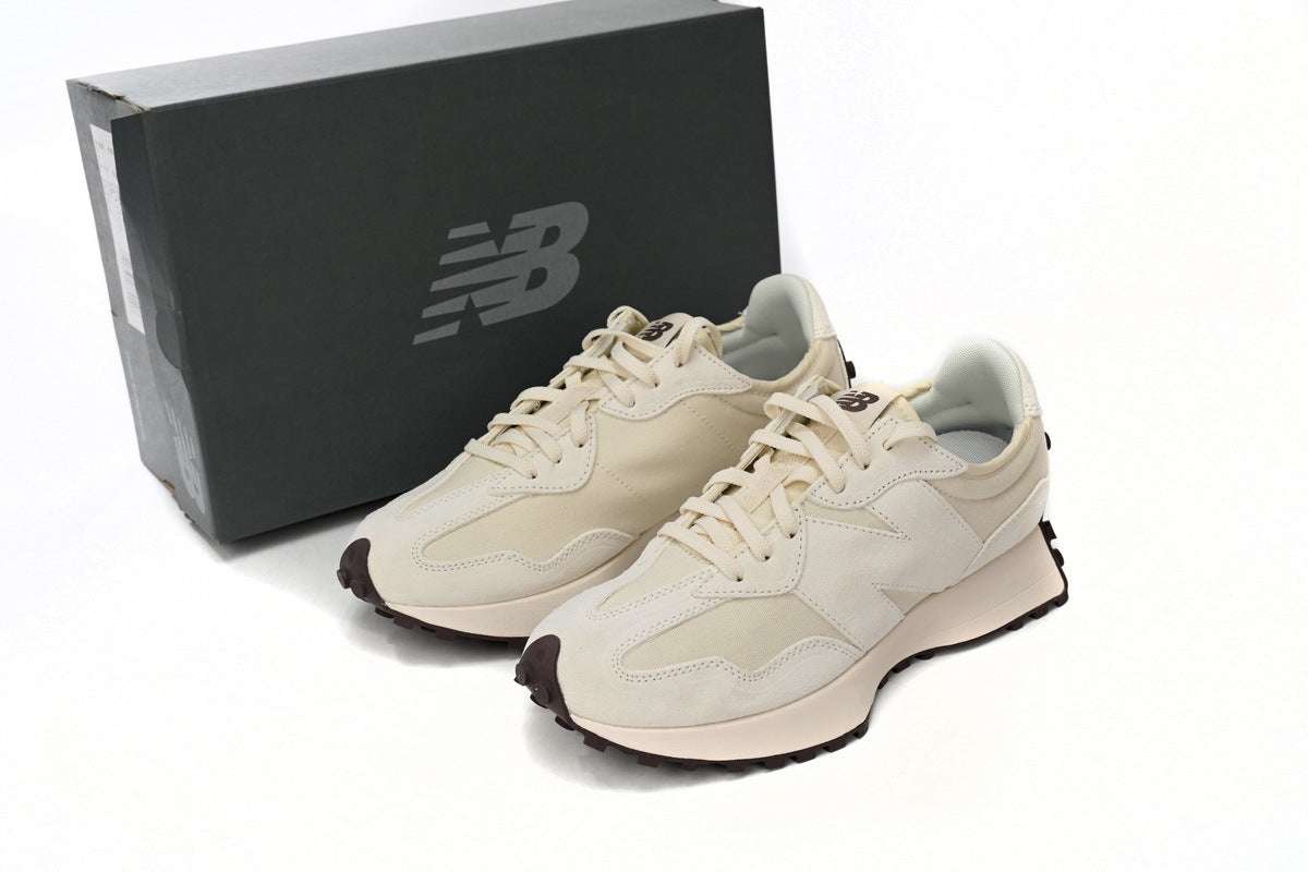 New Balance 327 Women's & Men's Retro Sneakers - Cream & Ivory