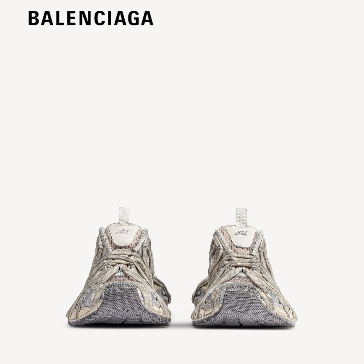 Balenciaga 3XL Extreme Laces Vintage men's shoes  women sneakers