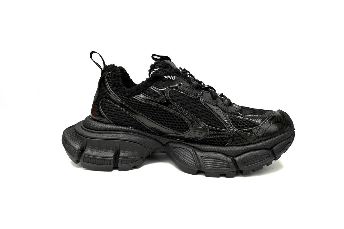 Balenciaga 3XL men's shoes Track Sneaker ¨C Low-Top Chunky Sole balenciaga runners black