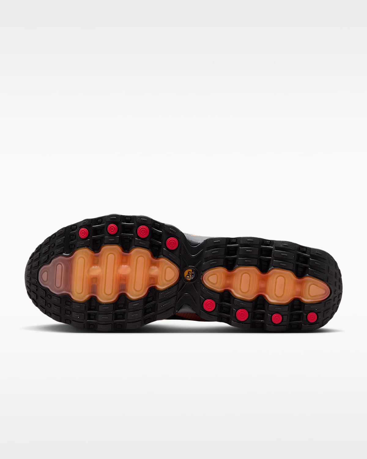 Nike Air Max DN Roam ¨C Grey / Orange Mesh Athletic Sneakers