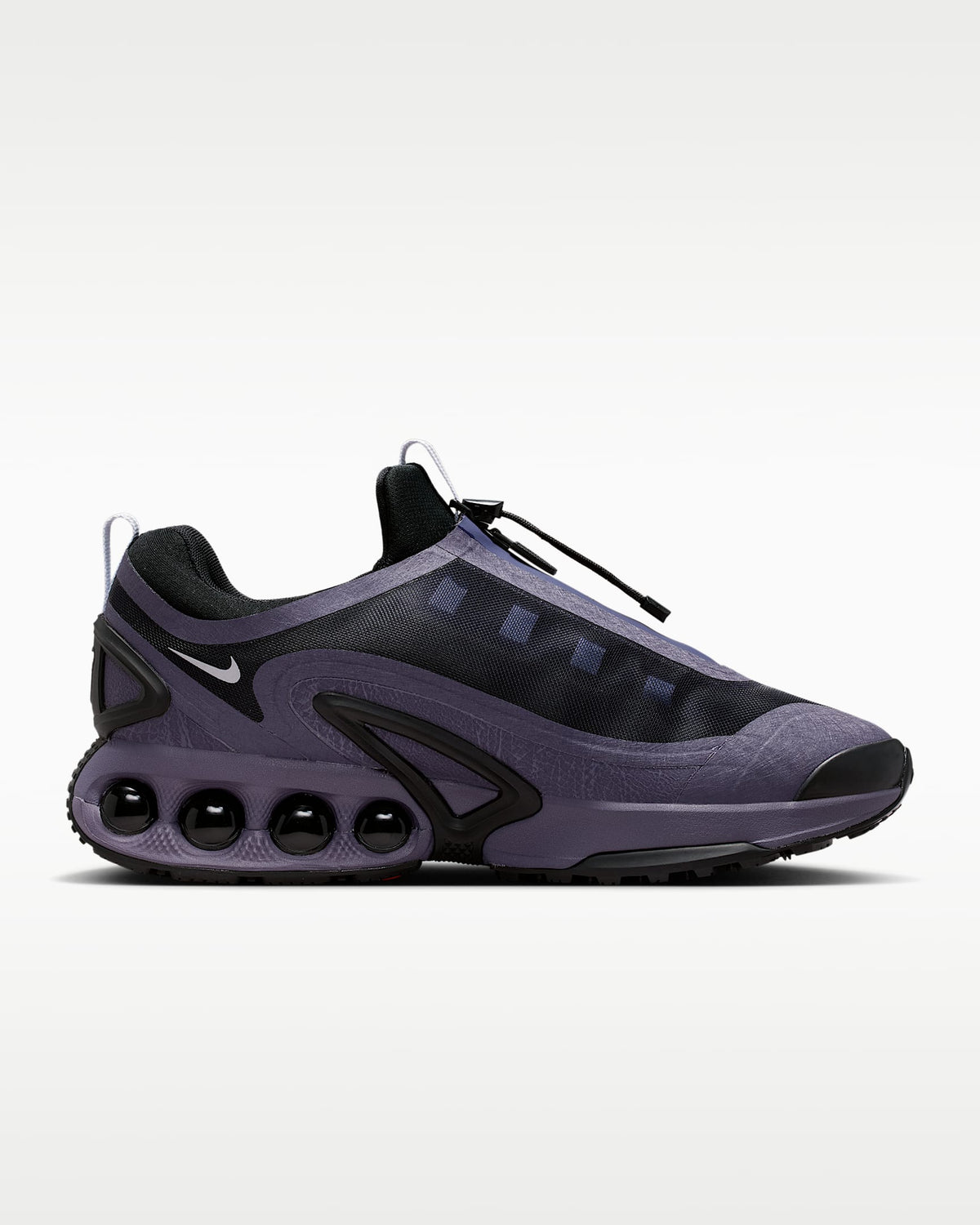 Nike Air Max DN Roam ¨C Purple / Black Mesh Athletic Sneakers