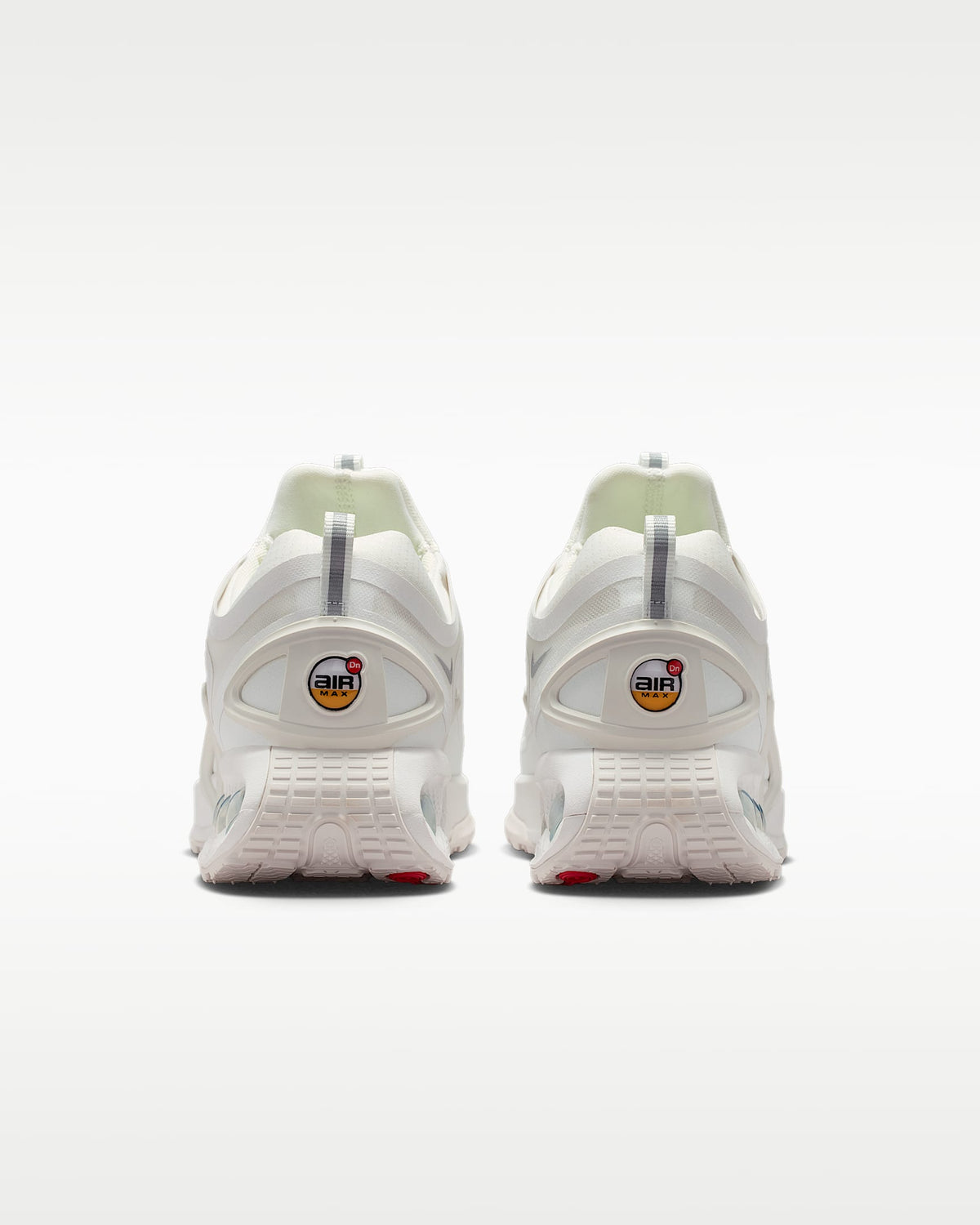 Nike Air Max DN Roam ¨C White / Off-White Mesh Athletic Sneakers