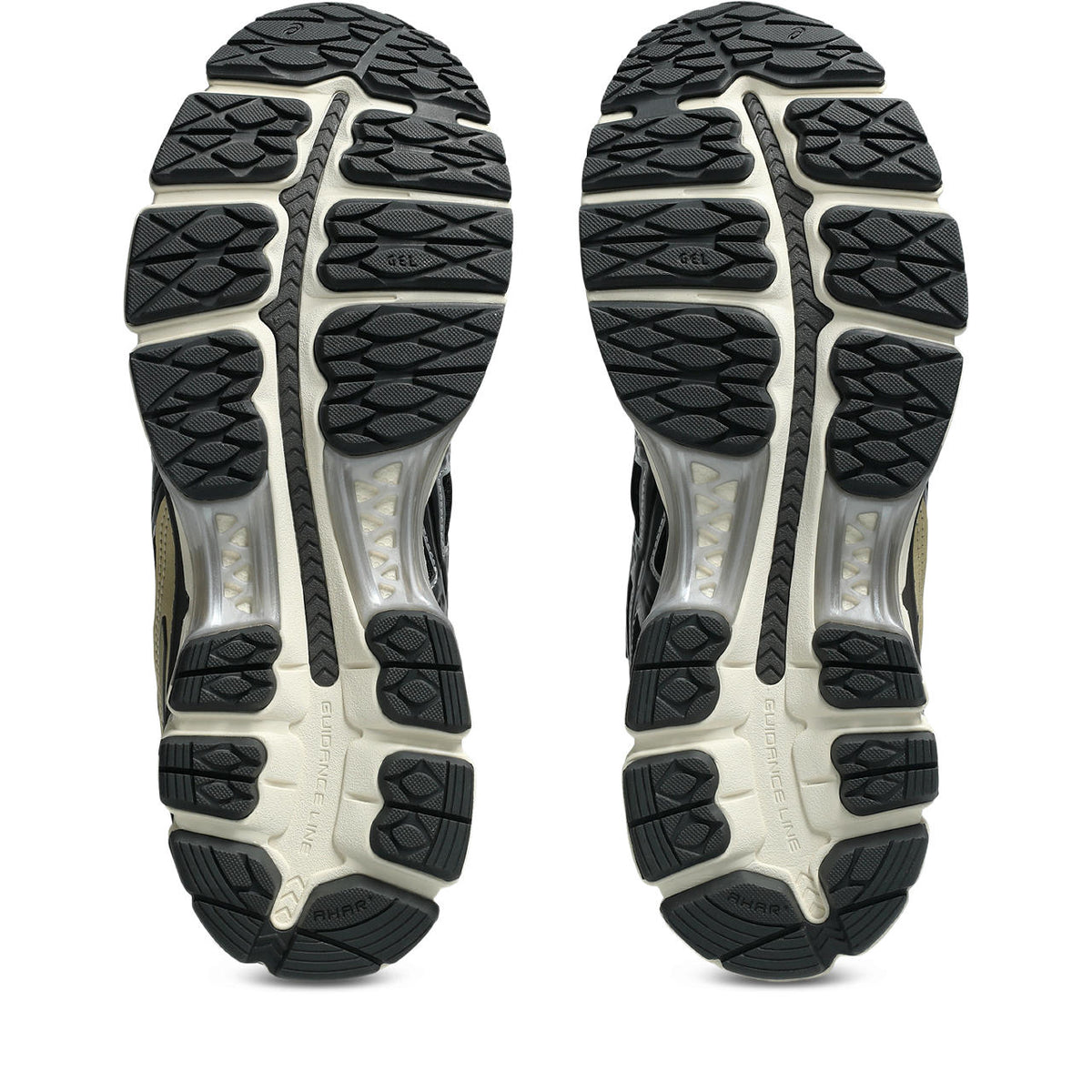 Asics  shoes  neutral running shoes mens  sneakers Gel-Nimbus Black / Beige / Metallic Silver