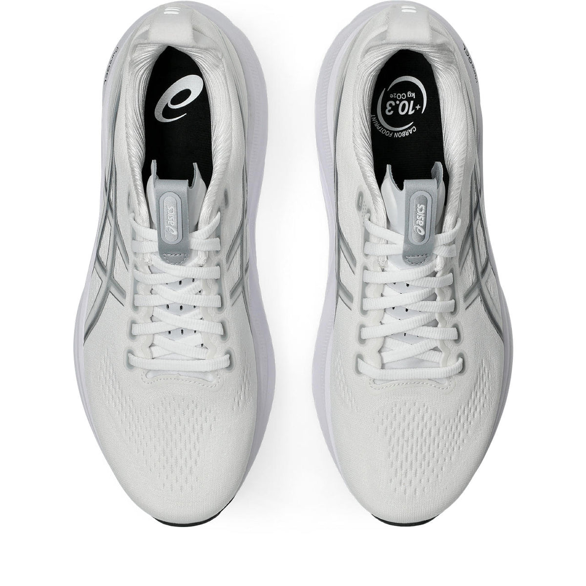 Asics  shoes  neutral running shoes mens  sneakers Gel-Kayano 32 White / Metallic Silver