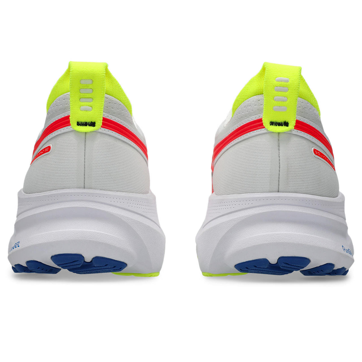 Asics  shoes  neutral running shoes mens  sneakers Gel-Kayano 32 White / Red / Lime Green