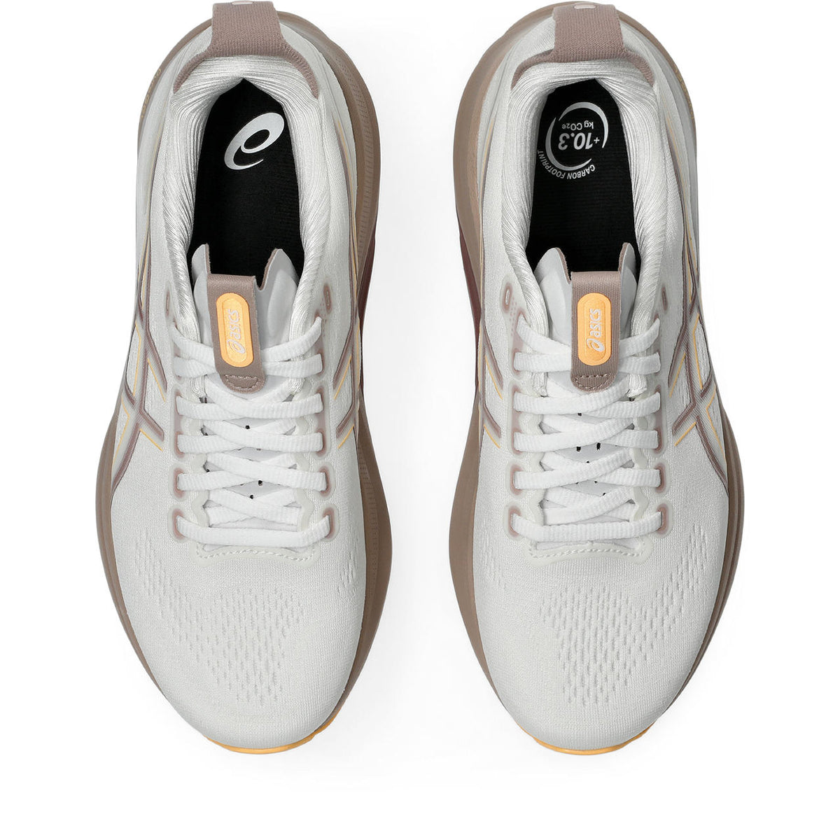 Asics  shoes  neutral running shoes mens  sneakers Gel-Kayano 32 Off-White / Brown / Tan