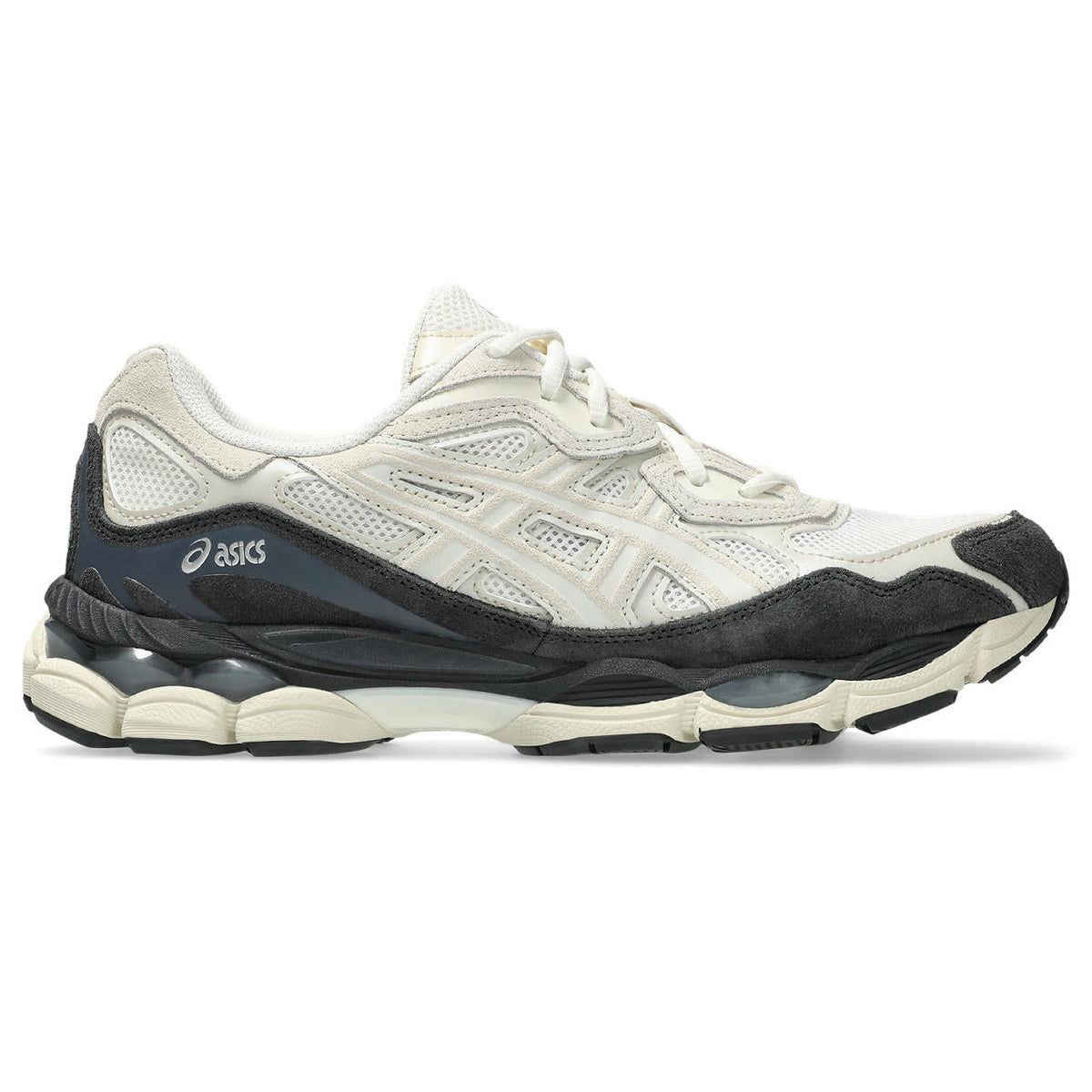 Asics womens shoes  neutral running shoes mens  sneakers Gel-Nimbus 24 ¨C Cream/Black/Navy Sneaker