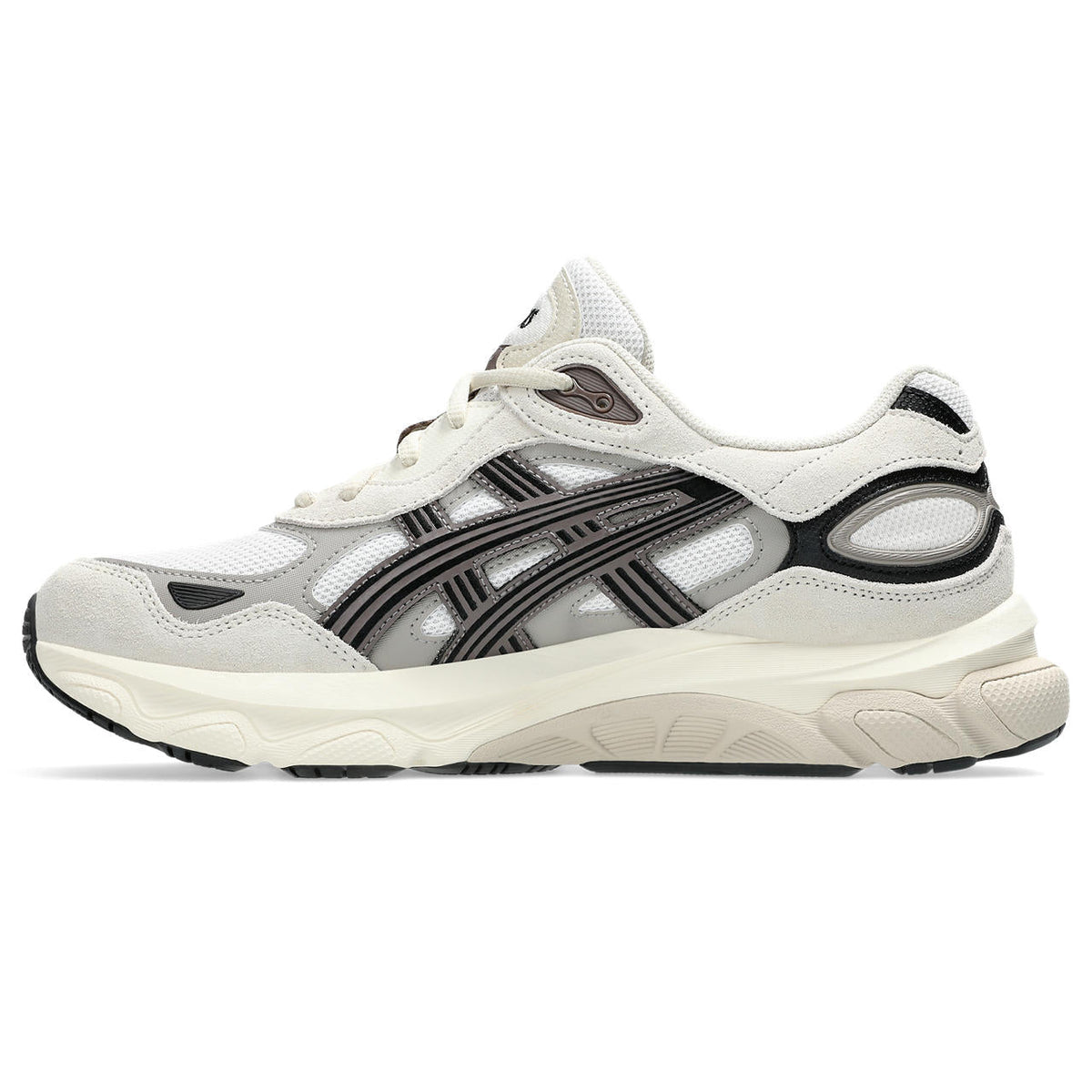 Asics womens shoes  neutral running shoes mens  sneakers Gel-Kayano 14 ¨C Off-White/Dark Brown/Black Sneaker