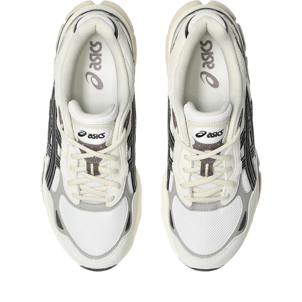 Asics womens shoes  neutral running shoes mens  sneakers Gel-Kayano 14 ¨C Off-White/Dark Brown/Black Sneaker