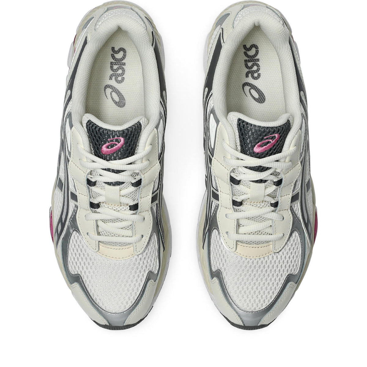 Asics womens shoes  neutral running shoes mens  sneakers Gel-Kayano 14 ¨C Cream/Silver/Dark Grey Sneaker