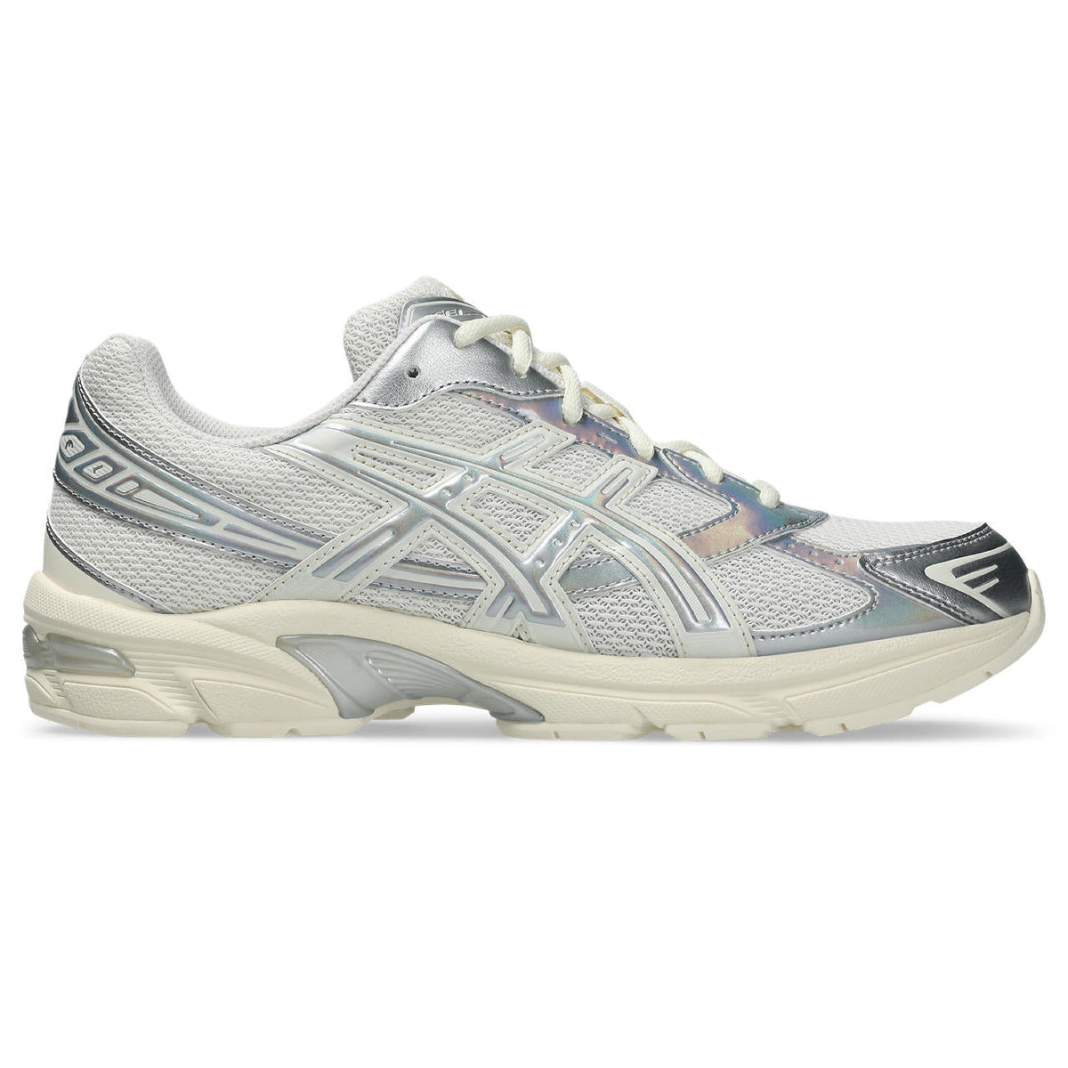 Asics womens shoes  neutral running shoes mens  sneakers Gel-1130 ¨C Cream/Iridescent Silver Sneaker