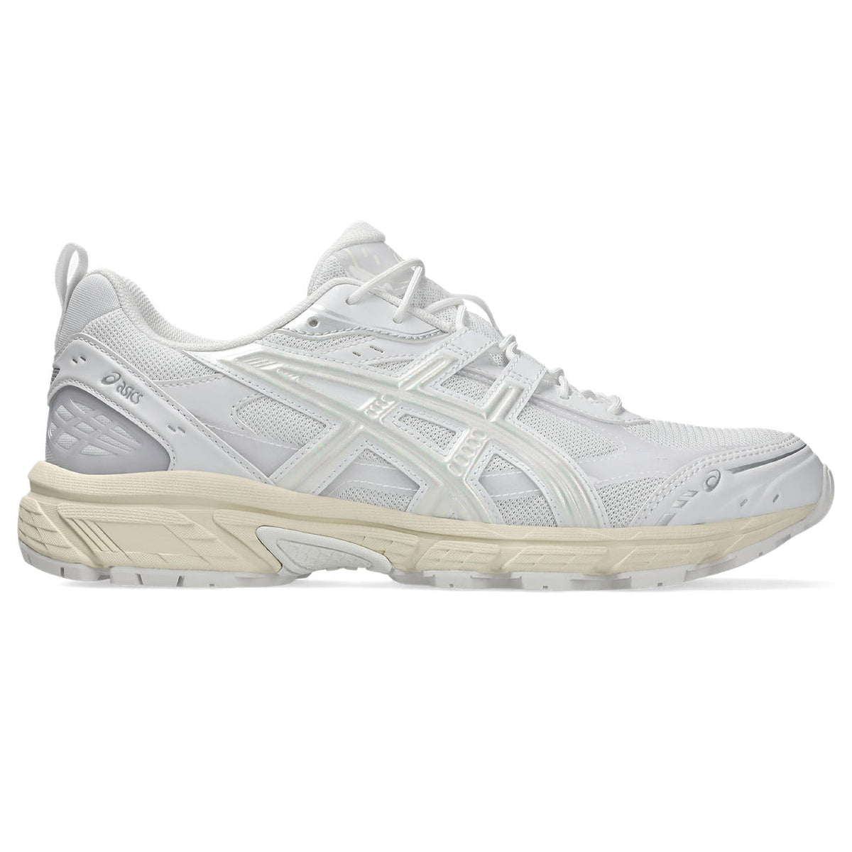 Asics womens shoes  neutral running shoes mens  sneakers Gel-2000 ¨C White/Iridescent/Cream Sneaker